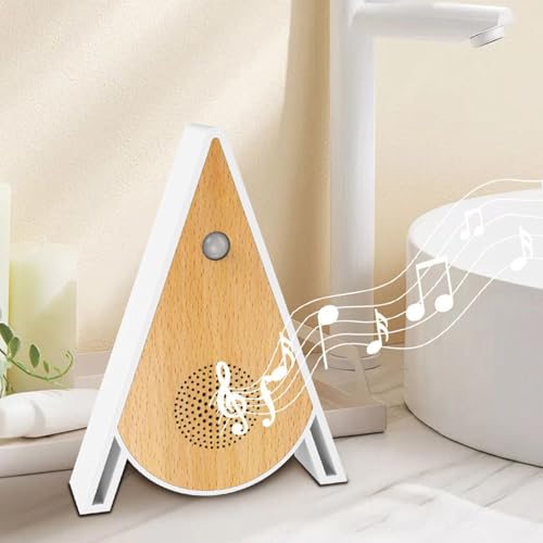 Miniatura 3 de Orador De Canto Triangular - Máquina De Sonido De Pájaro Activada En Movimiento, Dispositivo De Relajación Decorativo Canciones Relajantes Para Bebé Adulto Dormir Delantal Spa Oficina En Casa Do