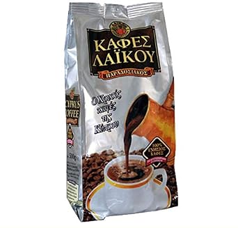 CYPRUS GREEK Laikou Ground COFFEE - 1 Silver Pack of 200g
