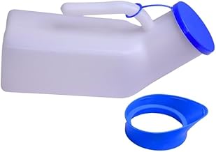 ASMOFIT Unisex Urinal Bottle 1000ML – Autoclavable Polypropylene Pee Pot for Men, Women & Kids | Reusable Spill-Proof Urine Collector | Sterilizable Urinal for Home, Hospital, Travel (Pack of 1)