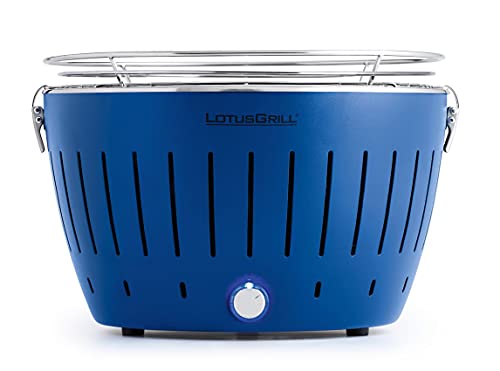 LotusGrill Standard LGG34 U BL - BLUE - Barbacoa con baterías y cable de alimentación USB - ¡Nuevo 2019