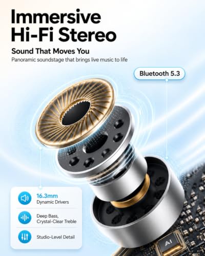 Ultra Open Ear Earbuds, Clip On Wireless Ear Buds, Lightweight Headphones - image 5