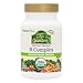 Natures Plus Source of Life Garden B Complex - 60 Vegan Capsules - Complete Vitamin B Supplement, Energy Booster - Vegetarian, USDA Certified Organic, Gluten Free - 30 Servings