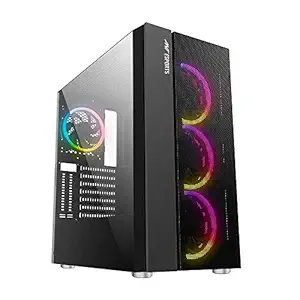 NXTGN Core i9 Gaming PC (Core i9 11th Gen Processor, 32GB RAM, 1TB SSD, 4TB Hard Drive, RTX4060 8GB Graphic Card, Onboard WiFi, Windows 11 Pro)