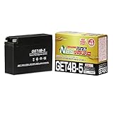 バイクパーツセンター GT4B-5互換 バイク用高性能ジェルバッテリー GET4B-5 【GT4B-5互換】