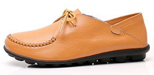 Image of VenusCelia Women's Breathable Comfort Walking Office Flat Loafer