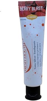 Fresh Mouth Nano Silver Toothpaste Berry Blast