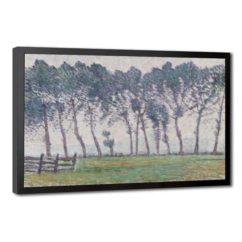 Impression sur toile Alfred William Finch avec cadre haut de gamme pour salon et bureau