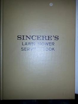 Hardcover Sincere's Lawn Mower Service Book