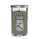 Yankee Candle Sage & Citrus Scented, Classic 12oz Medium Perfect Pillar Single Wick Candle, Over 80 Hours of Burn Time