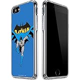 Skinit Clear Phone Case Compatible with iPhone SE (2nd & 3rd Gen) - Officially Licensed DC Comics Batman Vintage Action Pose Design