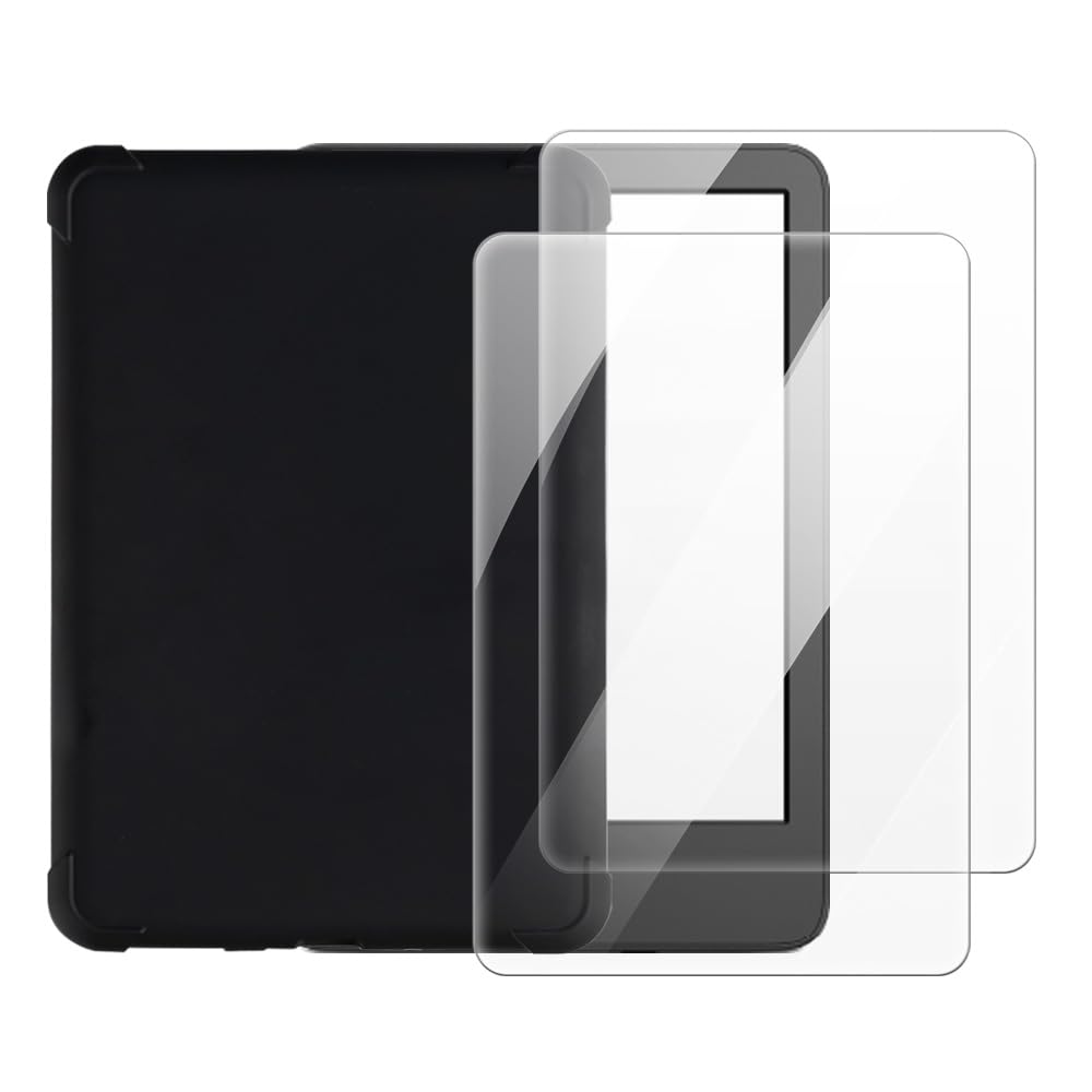 Funda Kindle 11 Gen para leer en transporte público con cristal protector integrado 8