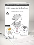 Papierschnittmuster Mützen Schal Set