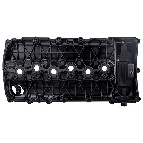 Image of Engine Valve Cover with Gasket for Audi Q7 2007-2010 Volkswagen CC 2009-2016 Passat 2006-2016 Touareg 2007-2017 V6 3.6L, 03H103429L 03H103429H 03H103429D 03H103429C 03H103429B