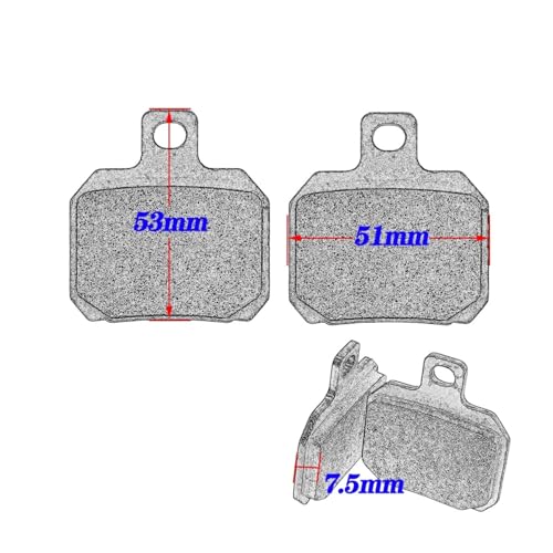 Plaquettes de frein moto haute performance pour Hypermotard 950 et 939 - 3