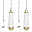 2PCS 85cm Pull Ball Chain Gold/Brass