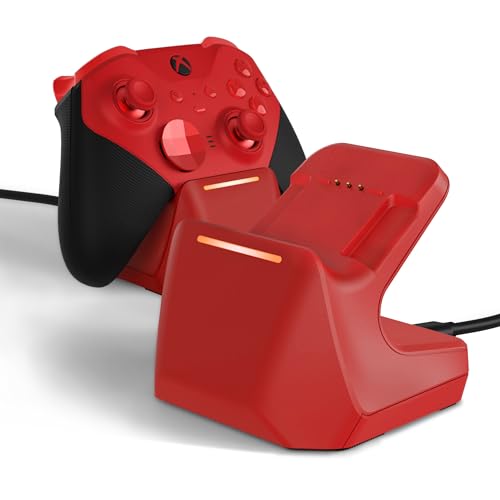 OSTROGEAR Base de Carga Magnética para Xbox Elite Series 2 / Elite Series 2 Core Mando, Estación de Carga con Cable Type-C, Negro - imagen 7