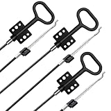 Baridwon Recliner Pull Cable Replacement Parts, D-Ring Release Pull Handle with S Tip for Sofa and C