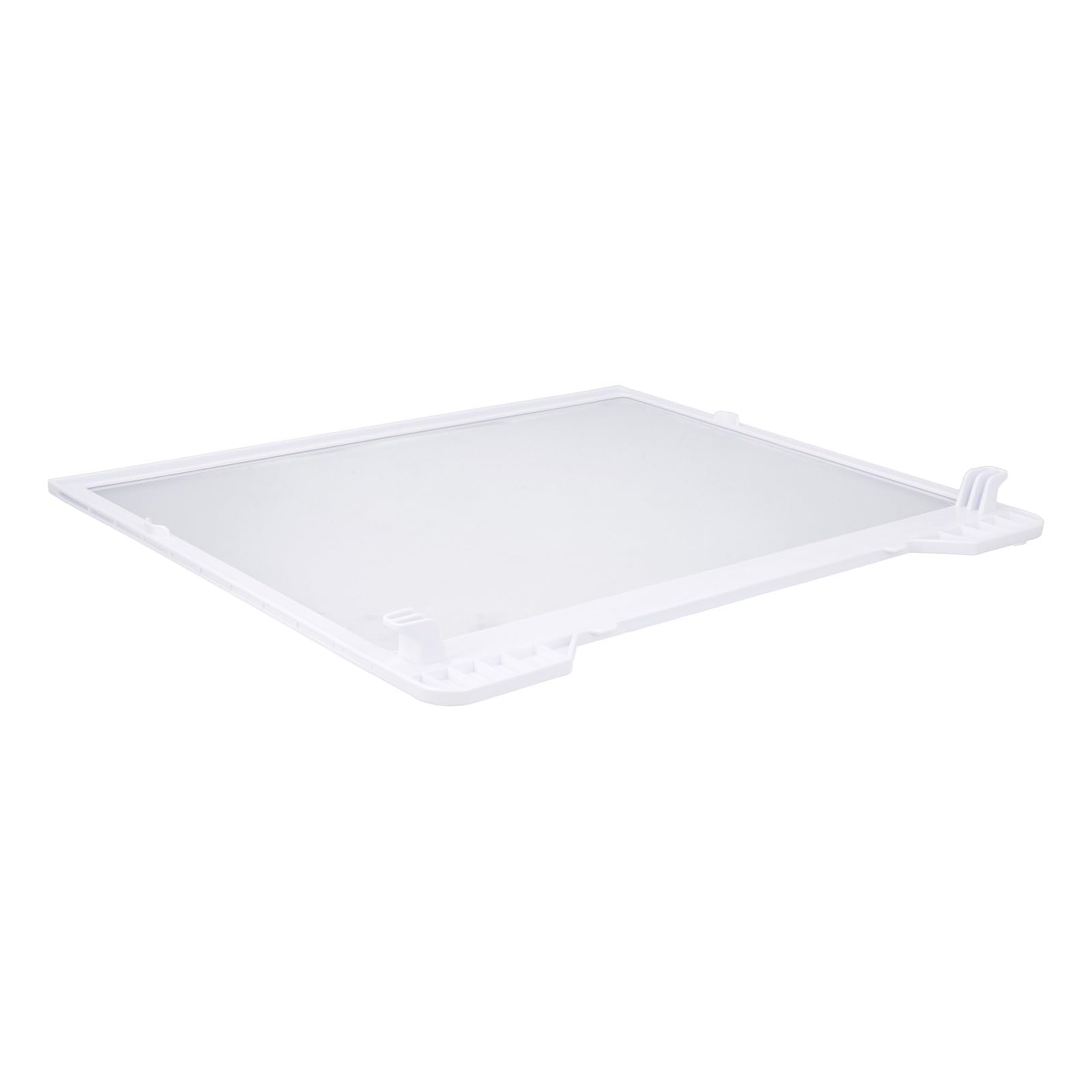 easyPART Kompatibel/Ersatz für SAMSUNG DA67-04253A Glasplatte oben für Gefrierteil 440x385mm mit Rahmen für KühlGefrierKombination