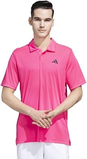 adidas Men Club Polo Sports Polo Shirts, Pink, Large Price In India