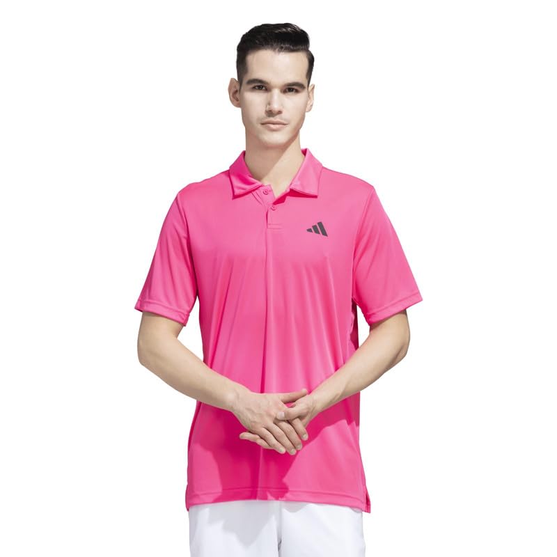adidas Men Club Polo Sports Polo Shirts, Pink, Large - Review, Price and Buying Guide