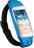 UNAUFFÄLLIG: Wie eine zweite Haut und dabei noch geräumig. Schlüssel, Geld, Sony Xperia XZ 2 (mit und ohne Case / Cover) finden in der Sporthalterung aus pflegeleichtem Lycra Elastan Platz