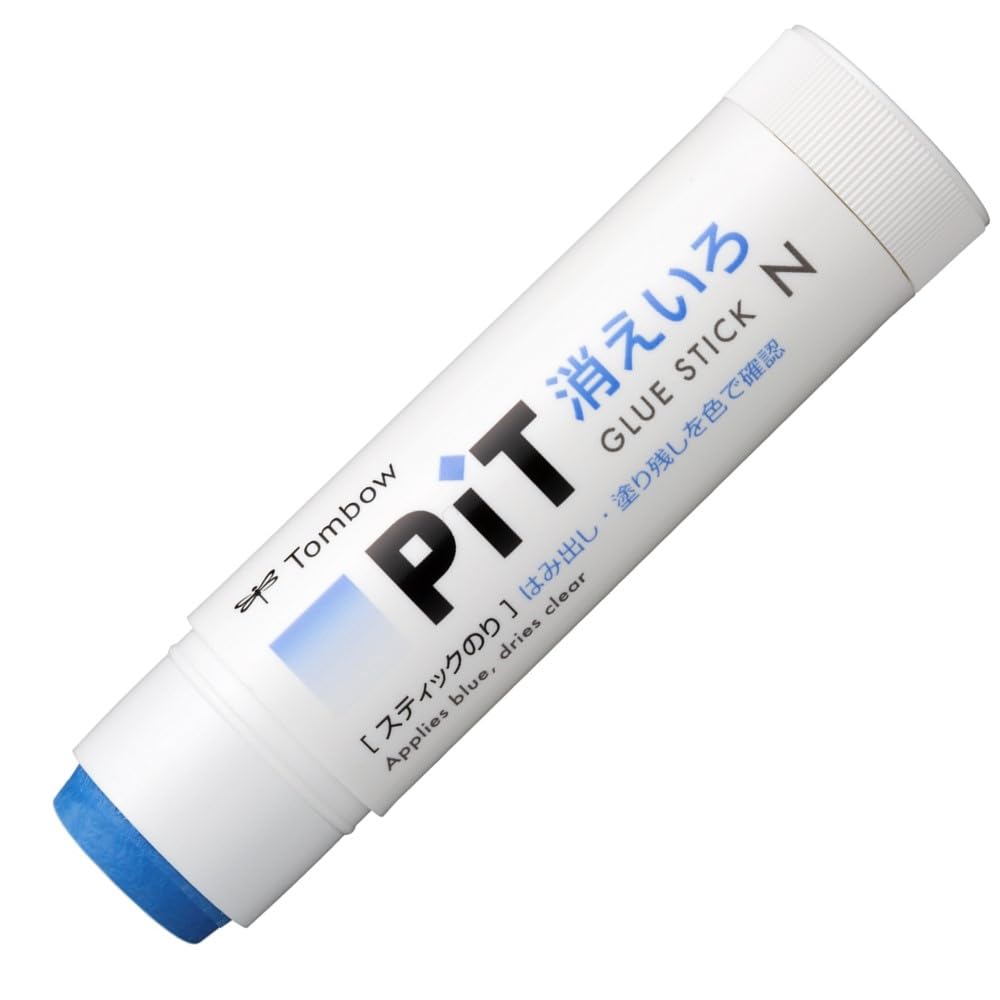 Amazon | トンボ鉛筆 スティックのり 消えいろPiT Nサイズ (塗り色が
