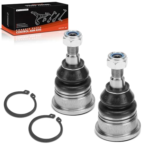 A-Premium 2-Pack Front Upper Ball Joint, Compatible with Ram, Dodge | for…