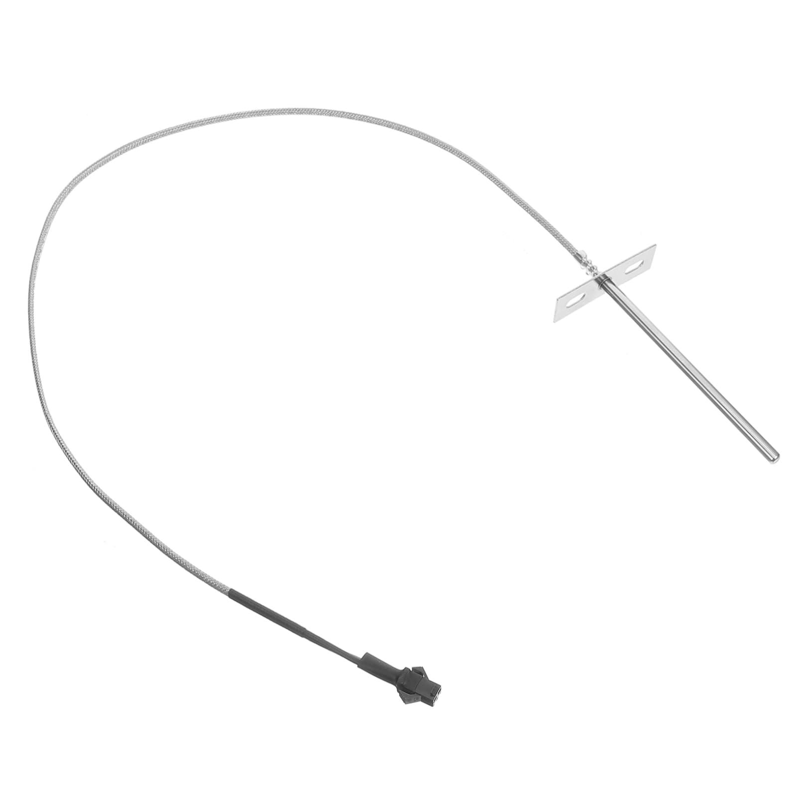 HEMOTON 4 Set Termometro macchina griglia cucinando carne sensore temperatura esterno accessori barbecue accessori per barbecue sonda temp sonda di temperatura Acciaio inossidabile Silver