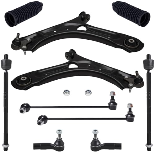 TUCAREST 10Pc Suspension Kit Fit For 2012-2019 Vw Beetle, 2012-22