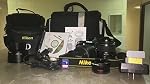 Nikon D3200 24.2 MP CMOS Numérique SLR Caméra avec 18-55mm et 55-200mm VR DX Zoom Lenses ensemble