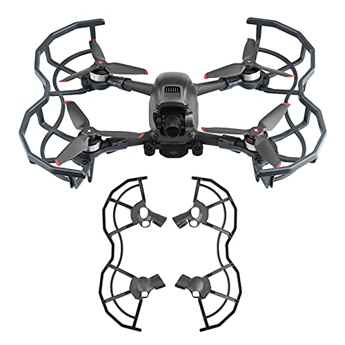 Image of iEago RC Propeller Protector for DJI FPV Drone, Semi Closed Propeller Protective Guard Anti-Collision Protective Ring for Drone Propeller Compatible with DJI FPV Drone Accessories