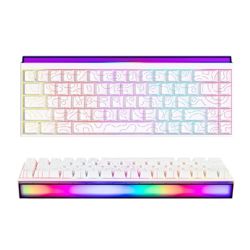 Amazon | MechLands AJAZZ NK68 有線ゲーミングキーボード ライト