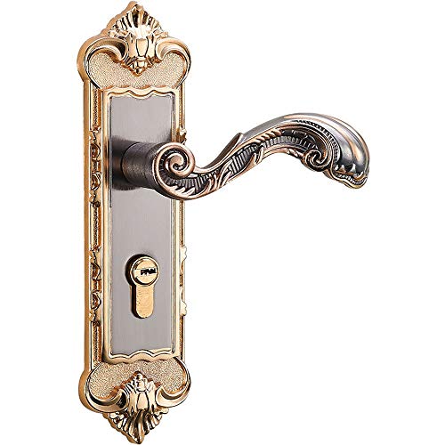 Cerradura de puerta de habitación, cerradura de puerta de dormitorio de aleación...
