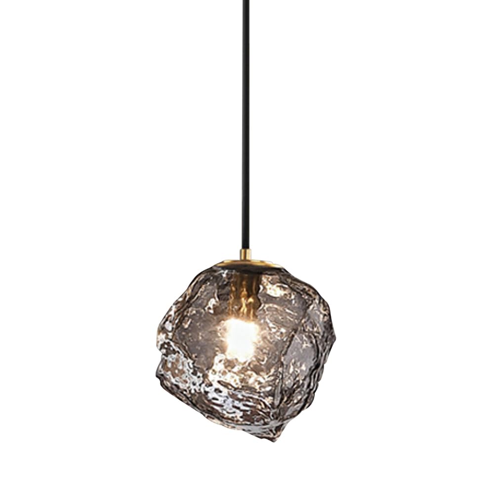 Luminaires suspendus géométriques en verre haut de gamme pour intérieur chic
