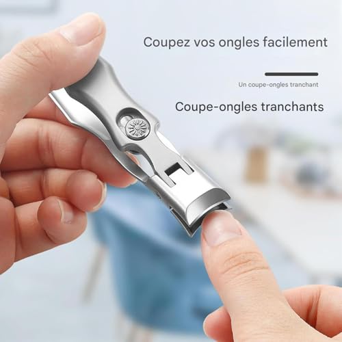 Outil de soin de pédicure robuste avec coupe-ongles à large ouverture