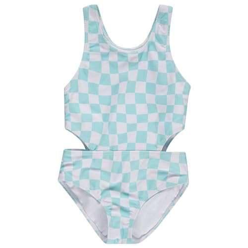 BTween Girls Multi Pack One Piece Swimwear Unique Colors and Patterns, Sizes 4-16 for Kids and Toddlers3