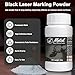 1DFAUL 50g Laser Marking Powder, Metal Marking Spray Fluid for Laser Engraving, High Contrast, Permanent Mark, for Aluminum Stainless Steel Brass