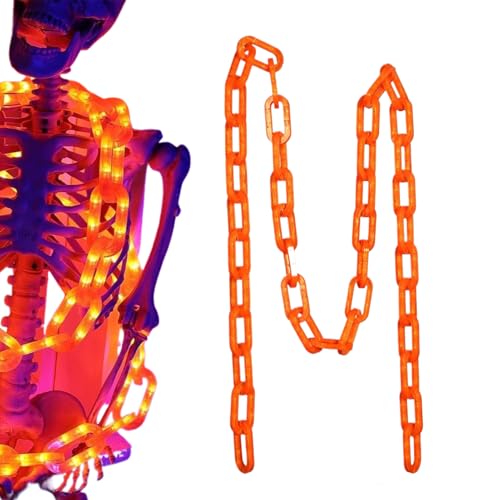Guirlande lumineuse d'Halloween télécommandée pour décoration extérieure maison - 7