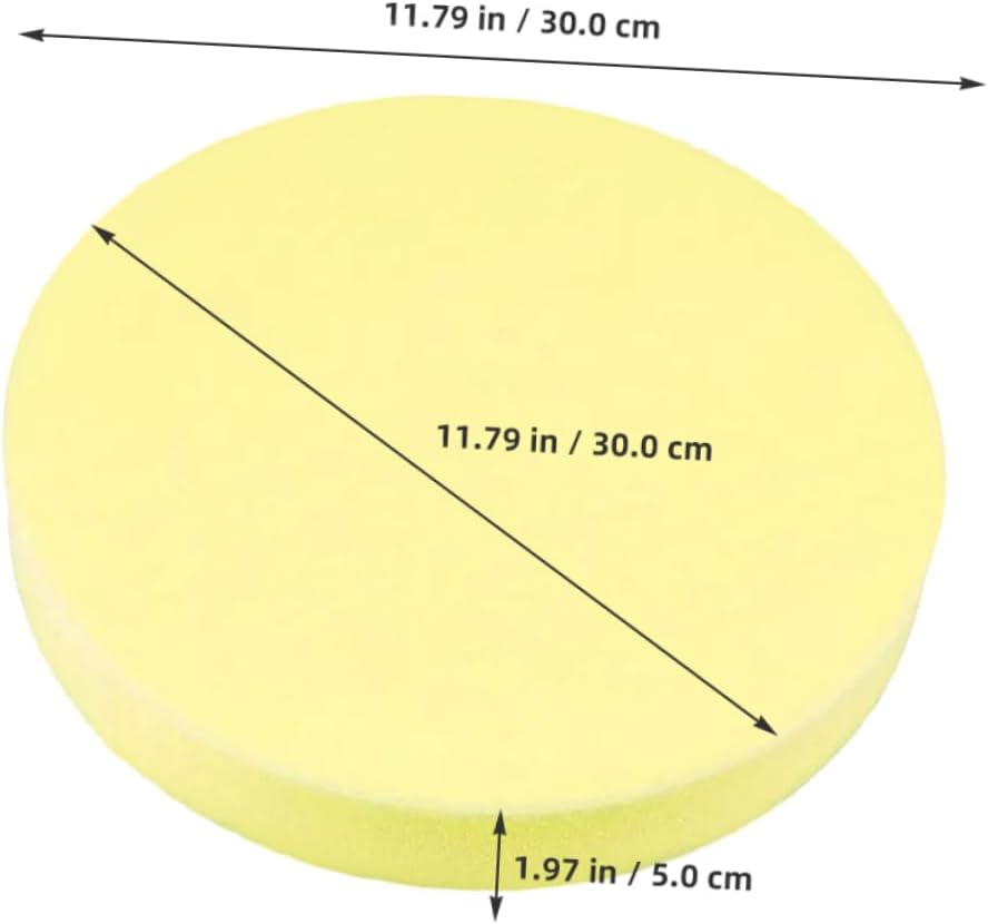 Pottery Sponge Cushion for Art Projects Round Drawing Sponge for Pottery Painting Crafting and Activities