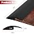 20Ft Carpet Floor Transition Strip, Self Adhesive Floor Edging Trim Strip, PVC Threshold Cover for Doorway, Floor Divider Strip Suitable for Threshold Transitions with a Height Less Than 5 mm - Black
