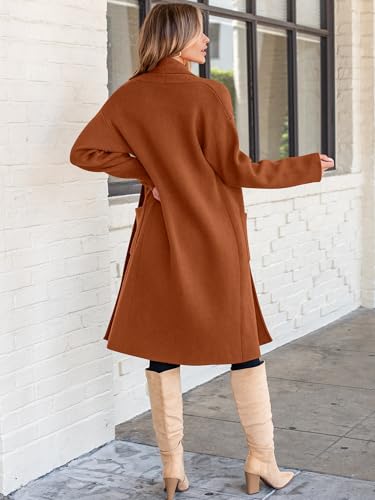 Image of ANRABESS Women's Cardigan Long Sweater Oversized Open Front Knit Coatigan Duster Coat 2026 Trendy Fall Outfits Outerwear