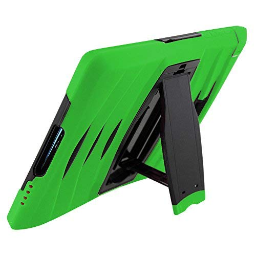 Kiq Galaxy Tab A 8.0 2015 T350 Case, Full-Body Shockproof Military Heavy Duty Case Cover Screen Protector Stand Samsung Galaxy Tab A 8.0 Sm-T350 Sm-T355 (2015) (Armor Green) #TOP2