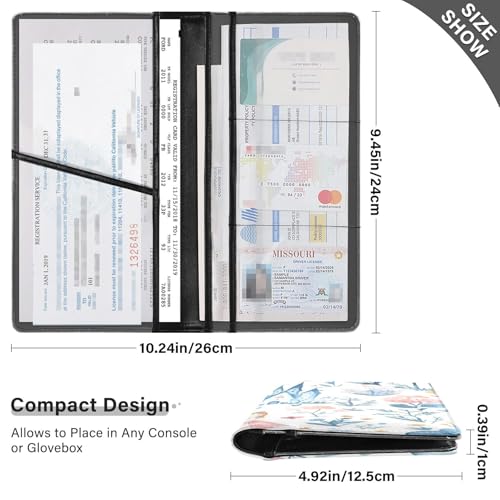Organizador de vehículo PU leather miniatura 3