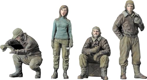 Figurines Hasegawa 64002 1/20 Ma.K Figure Set A Mercenary Troops pour maquette