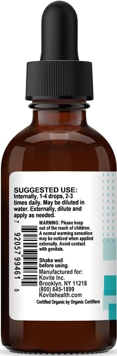 Miniatura 2 de Aceite de orégano orgánico 80% extracto líquido - 2 oz