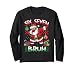 67 Six Seven Bruh Meme Christmas Funny Dabbing Santa Xmas Long Sleeve T-Shirt