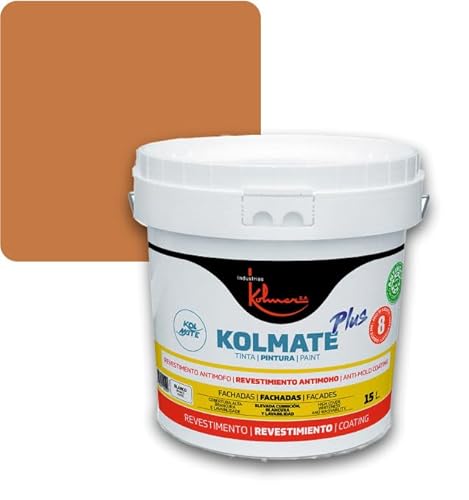 Kolmer Pintura Fachadas Antimoho KOLMATE PLUS (Terracota, 5 kilos)