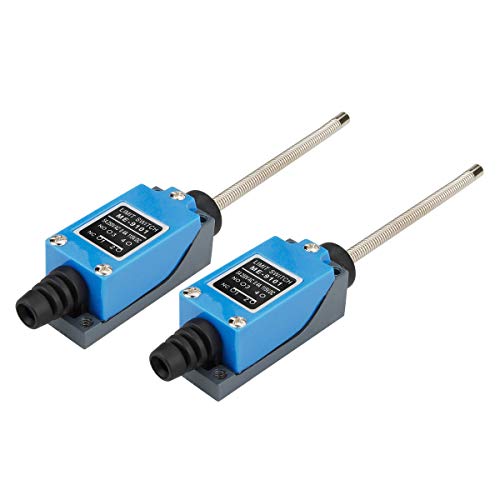 electrical buddy ME-91011NC+1NO Flexible Coil Spring Rod Momentary Limit Switch 2pcs