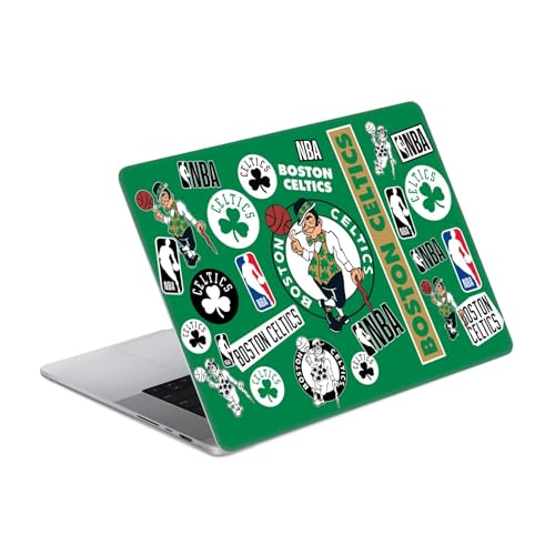 Autocollant MacBook Pro 14 A2442 Boston Celtics pour le bureau et le café