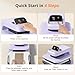 HTVRONT Auto Heat Press 2 - Heat Press Machine for T Shirts with Adjustable Pressure & Higher Heating Height, Heats Up Fast & Evenly Heat Press 15x15 for HTV, Sublimation, Heat Transfer Projects